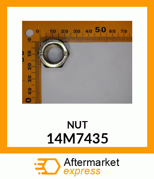 NUT, METRIC, HEX 14M7435