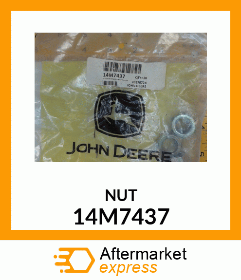 NUT, METRIC, HEX 14M7437