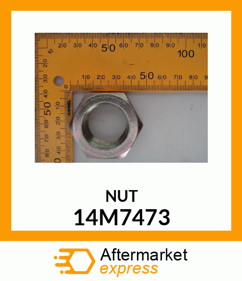 NUT, METRIC, THIN HEX 14M7473