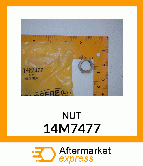 NUT, METRIC, THIN HEX 14M7477