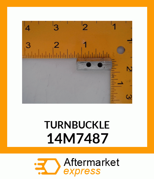 TURNBUCKLE, METRIC, HEX 14M7487