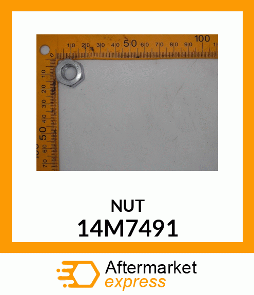 NUT, METRIC, HEX 14M7491