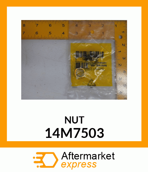 NUT, METRIC, HEX 14M7503