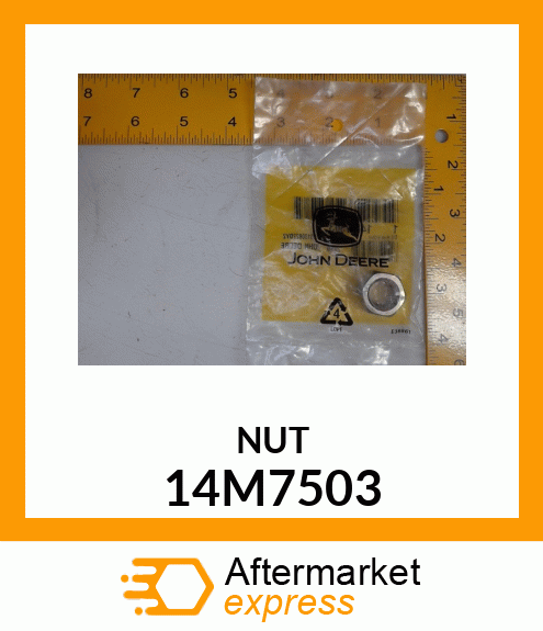 NUT, METRIC, HEX 14M7503