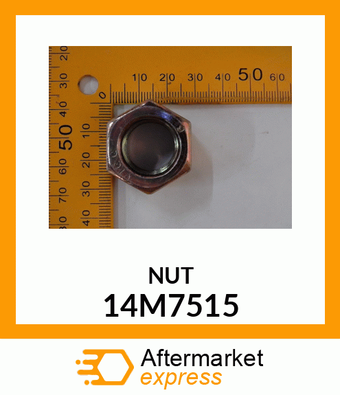 NUT, METRIC, HEX 14M7515