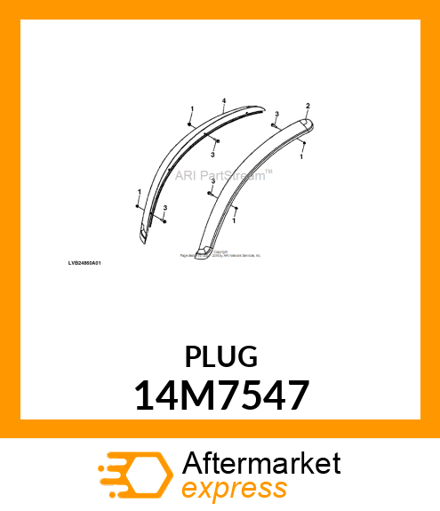 NUT, METRIC, HEX FL, SELF LOCKING 14M7547