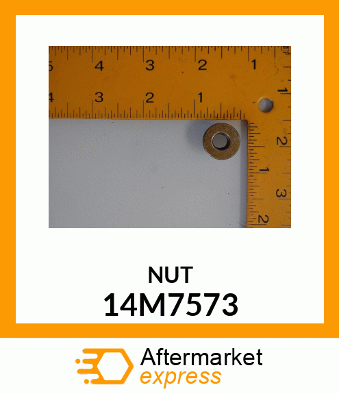 NUT, METRIC, HEX FL, SELF LOCKING 14M7573