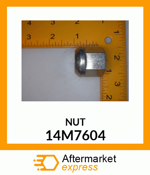 NUT, METRIC WHEEL, SPHERICAL SEAT 14M7604