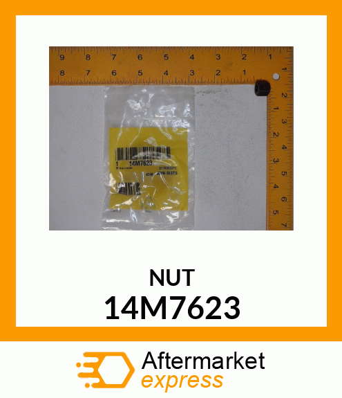 NUT, METRIC, EXTRA THICK HEX 14M7623