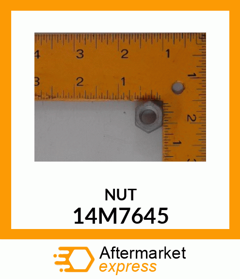 NUT, METRIC, HEX 14M7645