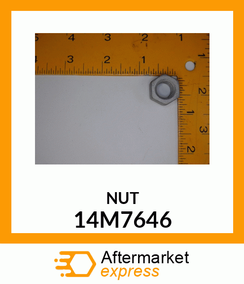 NUT, METRIC, HEX 14M7646