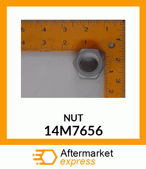 NUT, METRIC, HEX 14M7656