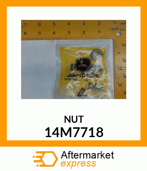 NUT, METRIC, HEX PREVAILING TORQUE 14M7718