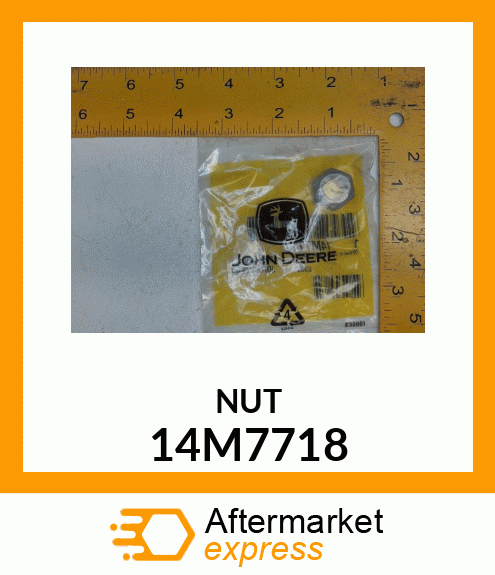 NUT, METRIC, HEX PREVAILING TORQUE 14M7718