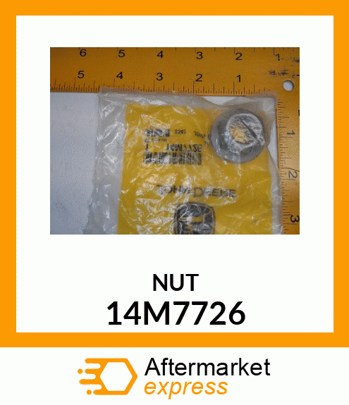 NUT, METRIC, HEX FL, SELF LOCKING 14M7726