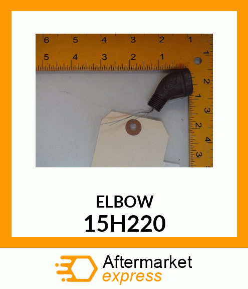 FITTING, 45 DEGREE STREET ELBOW 15H220