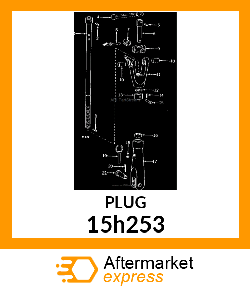 FITTING, PIPE PLUG 15h253