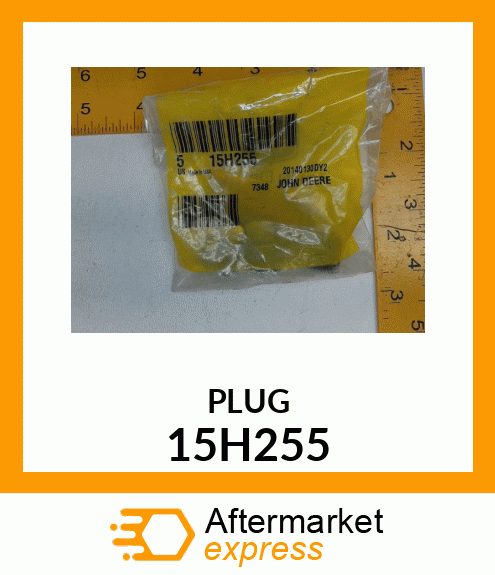 FITTING, PIPE PLUG 15H255