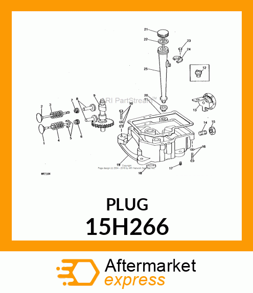 FITTING, PIPE PLUG 15H266