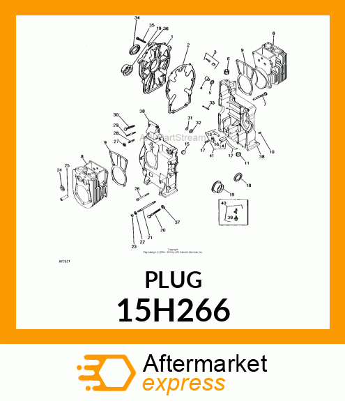 FITTING, PIPE PLUG 15H266