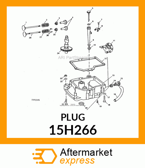 FITTING, PIPE PLUG 15H266