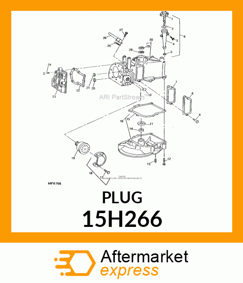 FITTING, PIPE PLUG 15H266