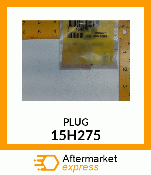 FITTING, PIPE PLUG 15H275