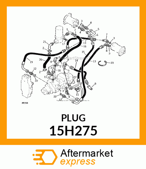 FITTING, PIPE PLUG 15H275