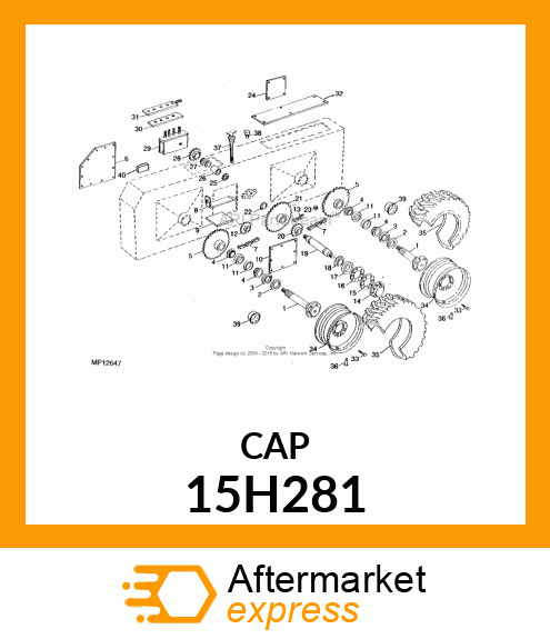 FITTING, PIPE PLUG 15H281