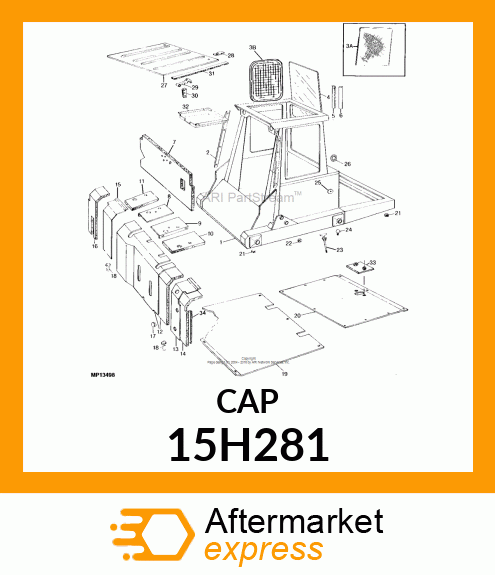 FITTING, PIPE PLUG 15H281