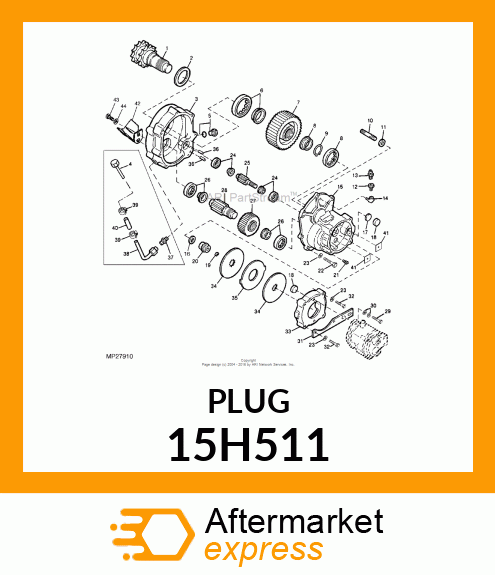 PIPE BUSHING OR ADAPTOR 15H511