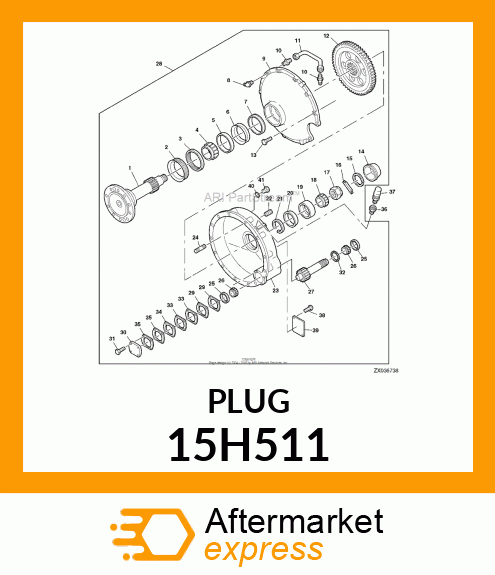 PIPE BUSHING OR ADAPTOR 15H511