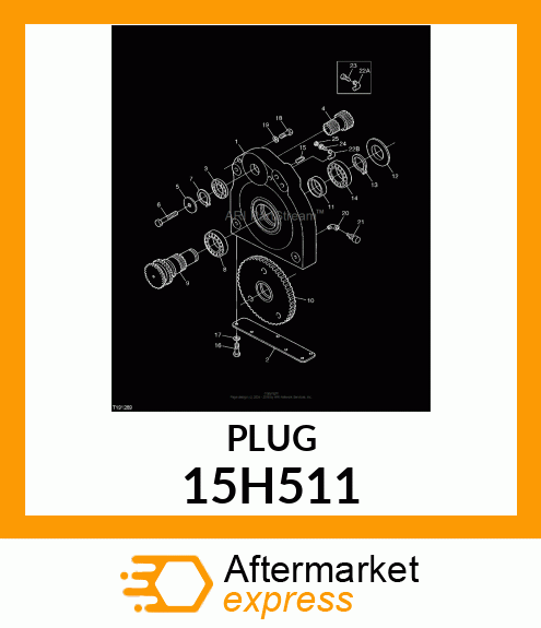 PIPE BUSHING OR ADAPTOR 15H511