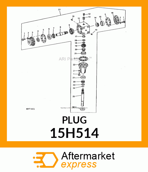 PIPE BUSHING OR ADAPTOR 15H514