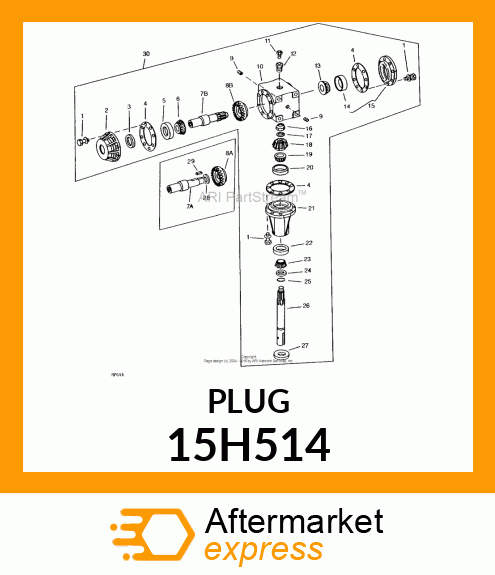 PIPE BUSHING OR ADAPTOR 15H514