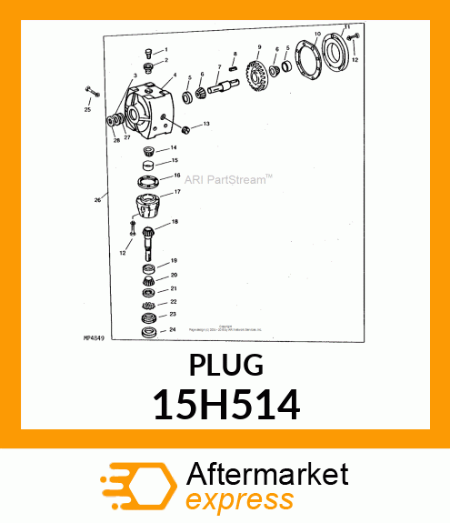 PIPE BUSHING OR ADAPTOR 15H514