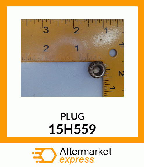 FITTING, PIPE PLUG 15H559