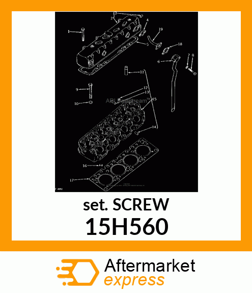 FITTING, PIPE PLUG 15H560