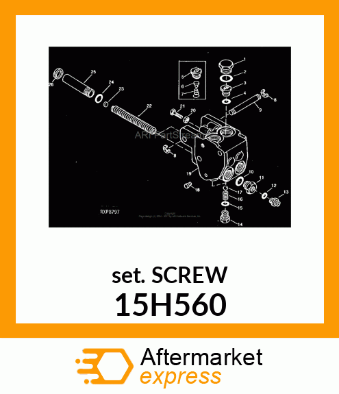 FITTING, PIPE PLUG 15H560