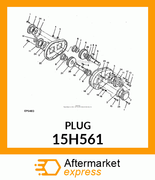 FITTING, PIPE PLUG 15H561