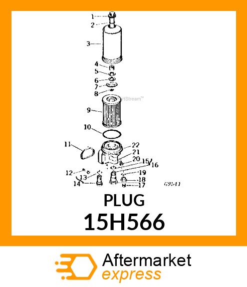 FITTING, PIPE PLUG 15H566