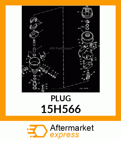 FITTING, PIPE PLUG 15H566