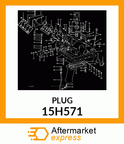 FITTING, PIPE PLUG 15H571