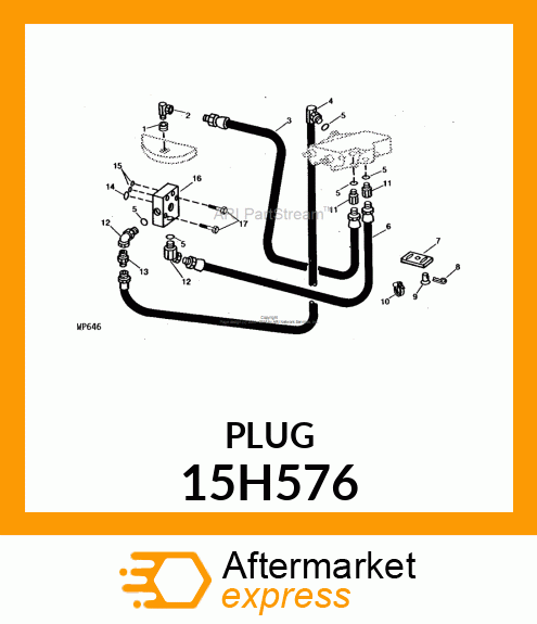 PIPE BUSHING OR ADAPTOR 15H576