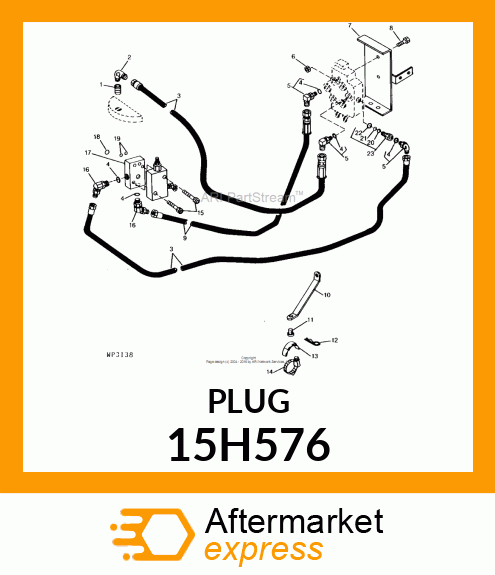 PIPE BUSHING OR ADAPTOR 15H576