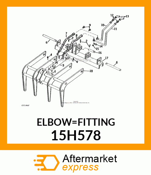 Elbow Fitting 15H578