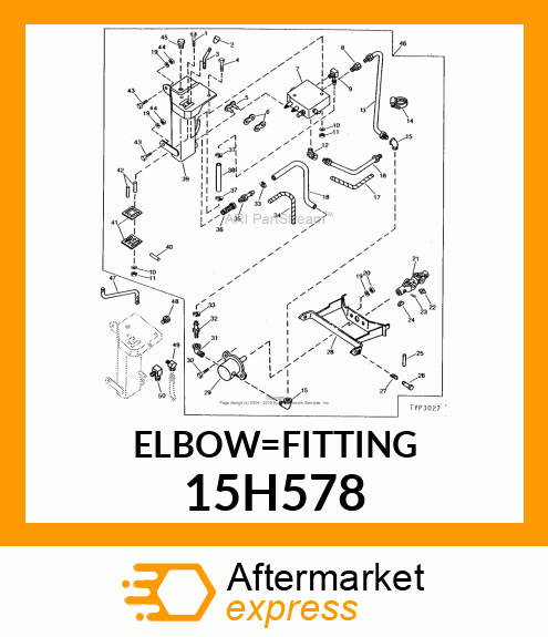 Elbow Fitting 15H578