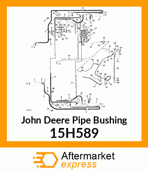 PIPE BUSHING OR ADAPTOR 15H589