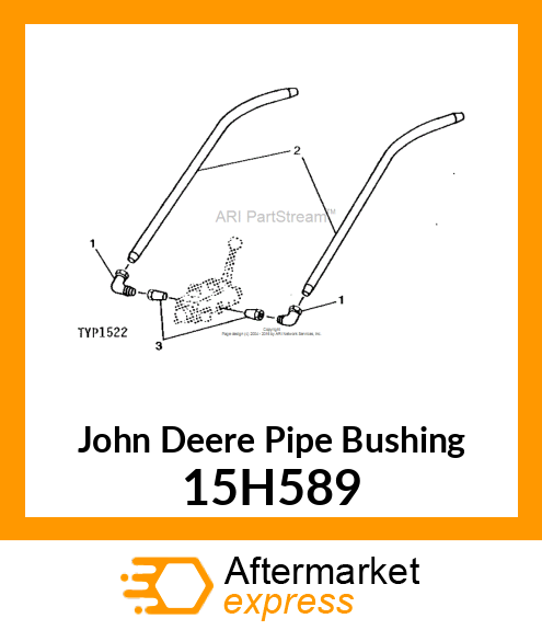 PIPE BUSHING OR ADAPTOR 15H589