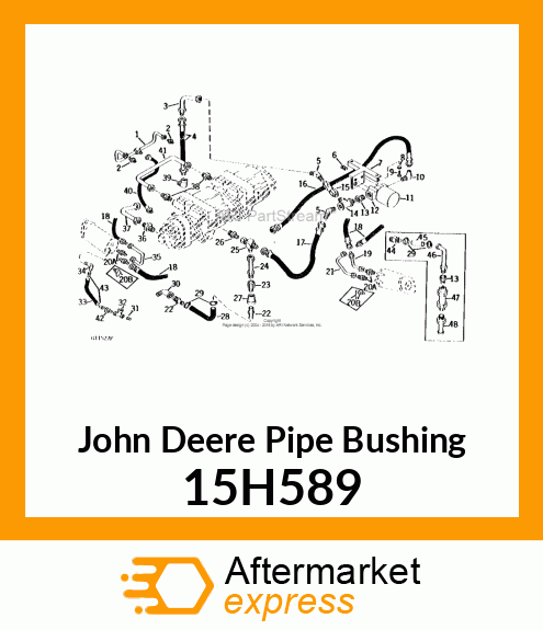 PIPE BUSHING OR ADAPTOR 15H589